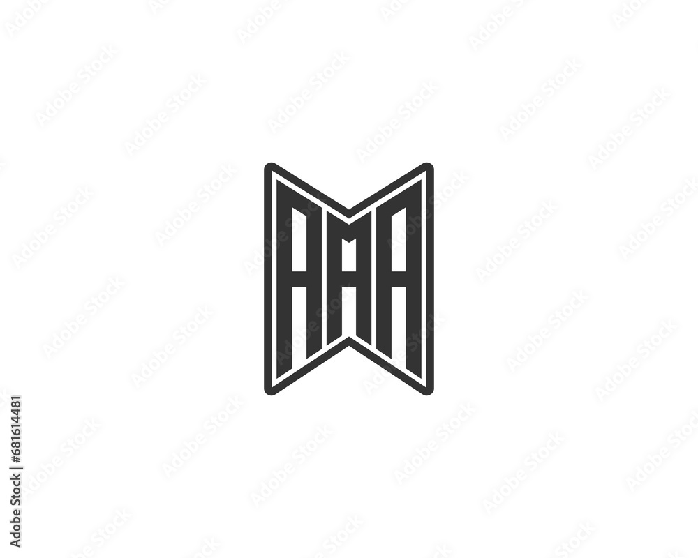 AAA logo design vector template AAA logo design vector template