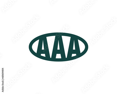 AAA logo design vector template