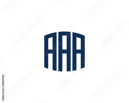 AAA logo design vector template