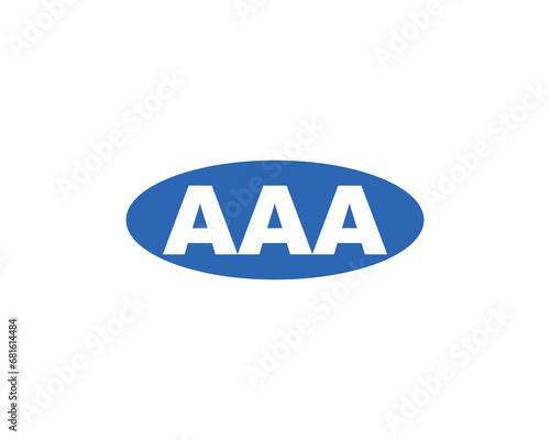 AAA logo design vector template