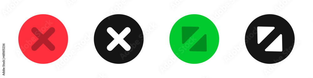 Maximize and minimize vector icons. Browser interface buttons. Browser window buttons. Maximize and minimize vector icons. Browser interface buttons. Browser window buttons.
