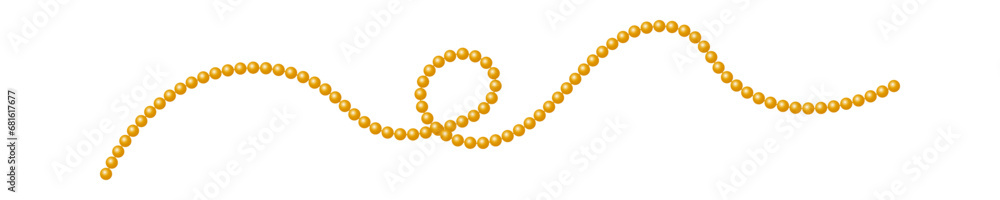 Obraz premium Mardi Gras Carnival Beads