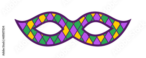 Mardi Gras Carnival Mask
