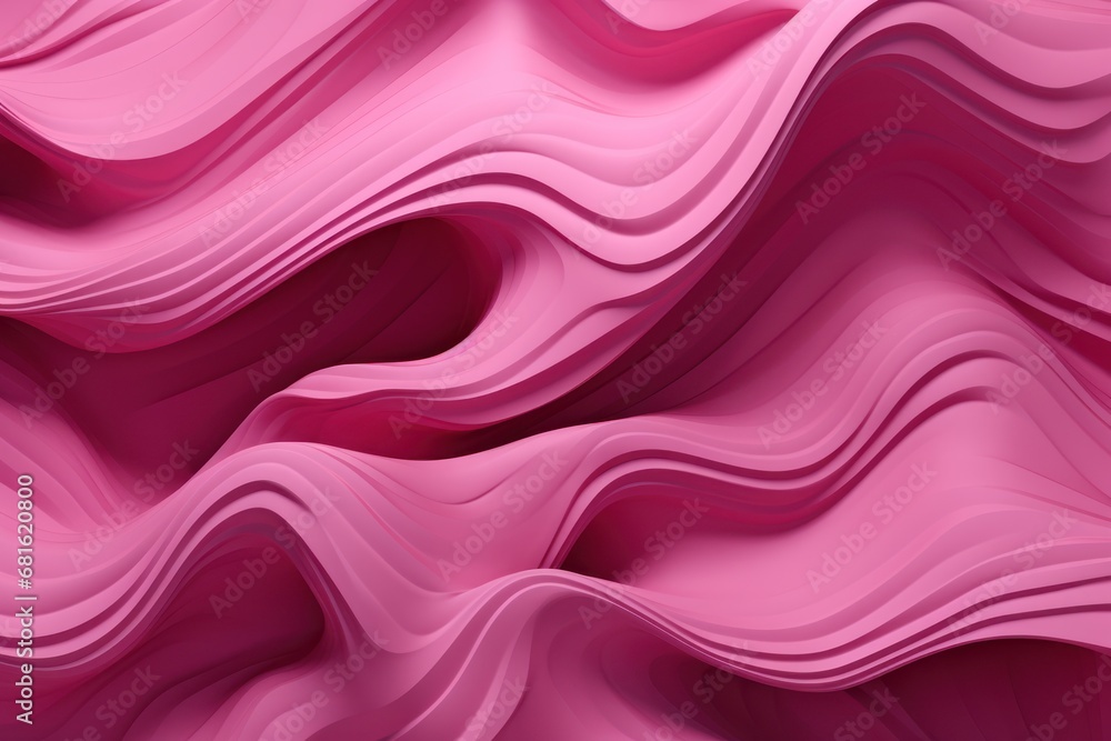 a close up view of a pink surface with wavy a close up view of a pink surface with wavy