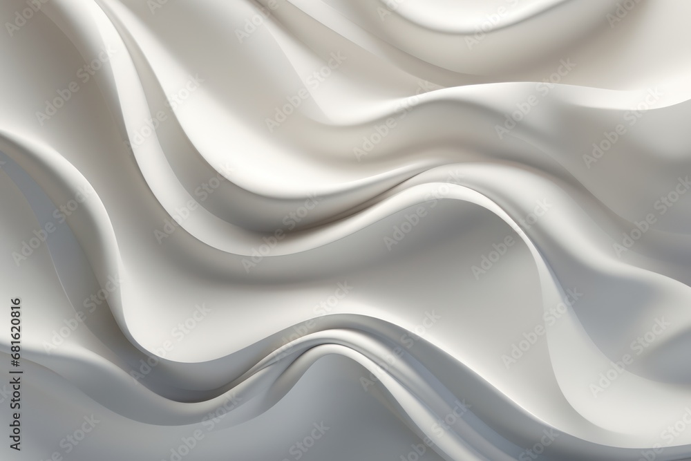 a close up view of a white fabric with wavy lines on the top and bottom of the fabric, as well as the bottom part of the fabric in the bottom part of the image. a close up view of a white fabric with wavy lines on the top and bottom of the fabric, as well as the bottom part of the fabric in the bottom part of the image.