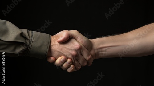 Friendly Gesture: A Firm Handshake Seals the Deal in Business and Beyond