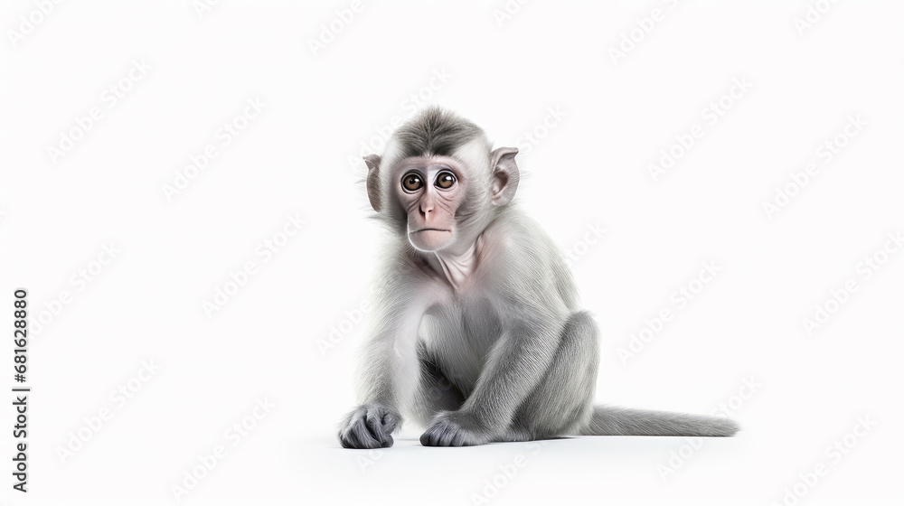 Young grey Monkey Young grey Monkey