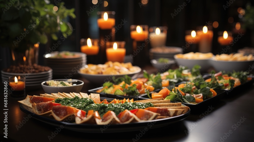Events with sophisticated and delicious catering.