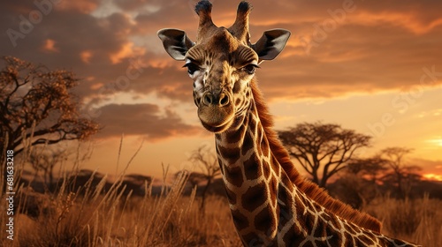 giraffe in the sun © Muhammad