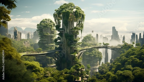 A City of Tomorrow Amidst the Enchanted Woods