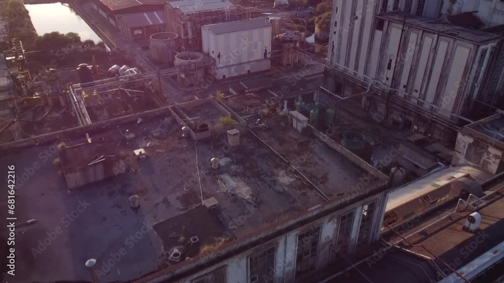 Old abandoned warehouse and factory Old abandoned warehouse and factory