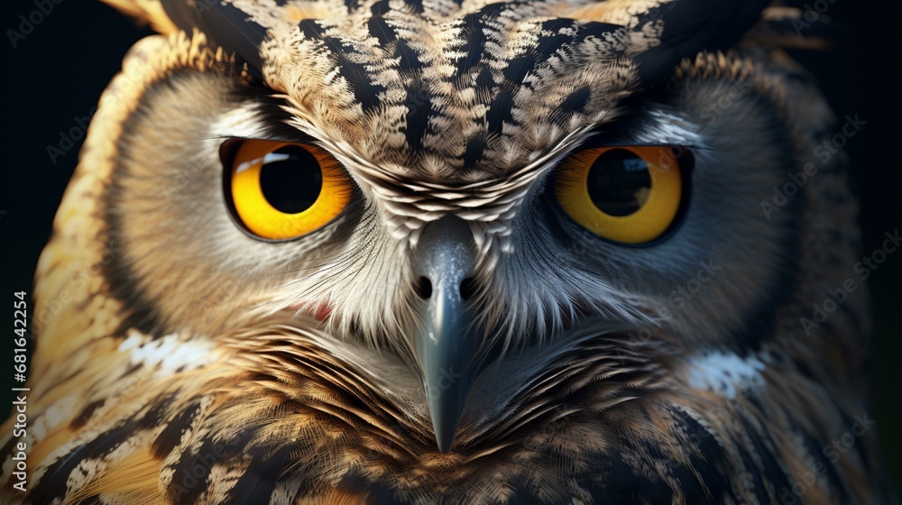 great horned owl great horned owl