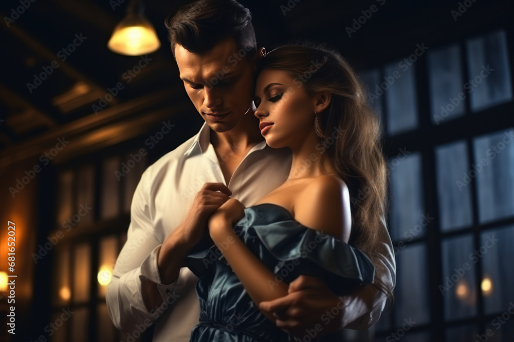 Beautiful romantic couple dancers woman and man dancing latina and hags. Close up. Hobby for two. Beautiful romantic couple dancers woman and man dancing latina and hags. Close up. Hobby for two.