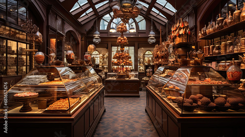 Luxury chocolate store © AI Studio - R