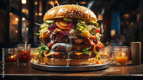 Scrumptious Delight - Irresistible Burger