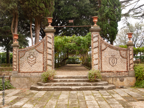 Italia, Toscana, provincia di Firenze, il paese di Cerreto Guidi, la Villa Medicea.