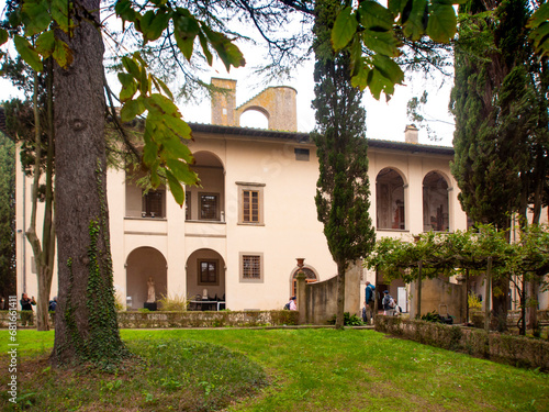 Italia, Toscana, provincia di Firenze, il paese di Cerreto Guidi, la Villa Medicea. © gimsan