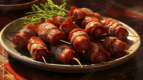 Bacon-Wrapped Dates, a delightful combination of sweet and savory