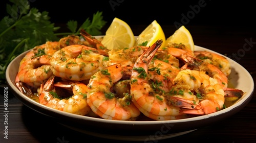 Lemon Garlic Shrimp, a zesty and flavorful dish of succulent shrimp in a lemon-garlic sauce