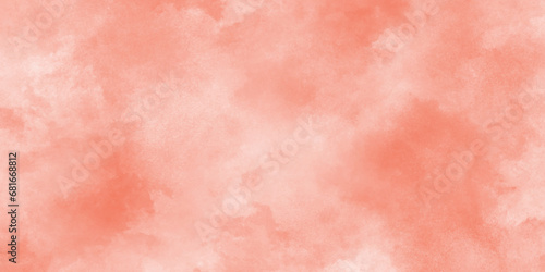 Beautiful and smooth soft blurred pink texture in center with blank,Abstract pink Water color background, Illustration, texture for design,