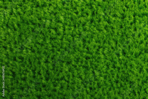 Artificial grass background  top view