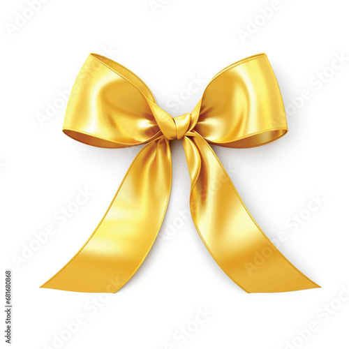 Ribbons of strength on white background
