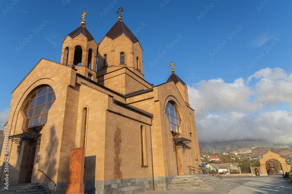 Armenian Apostolic Church of St. Gregory the Illuminator. Novorossiysk, Russia, 29.10.2023