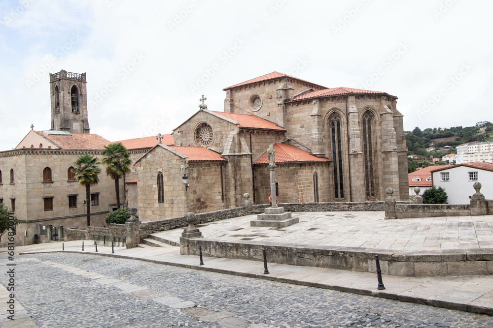 The Church of San Francisco in Betanzos, Galicia