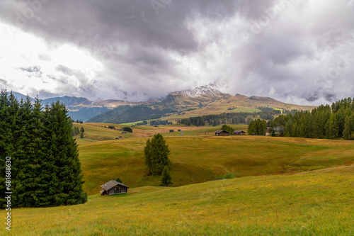 landscape in the mountains