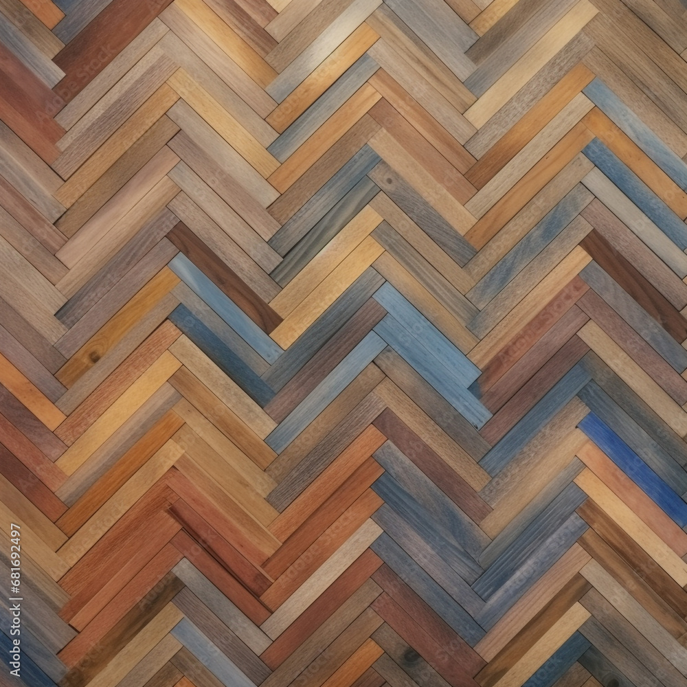 Fragment of wooden parquet floor from above Fragment of wooden parquet floor from above