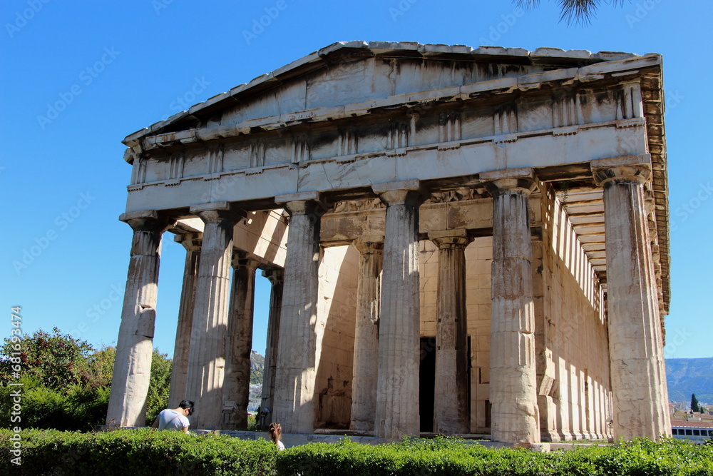 Fototapeta premium Temple de Zeus
