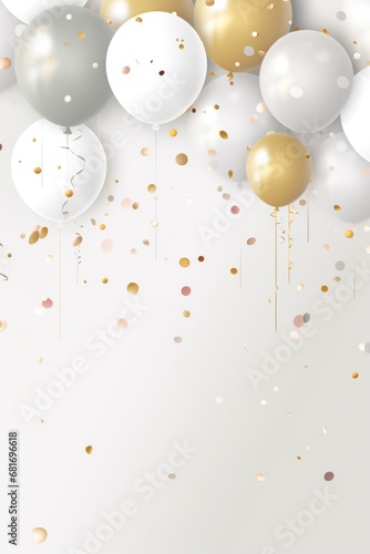 A minimalist yet stylish birthday background with a simple "Happy Birthday" m...