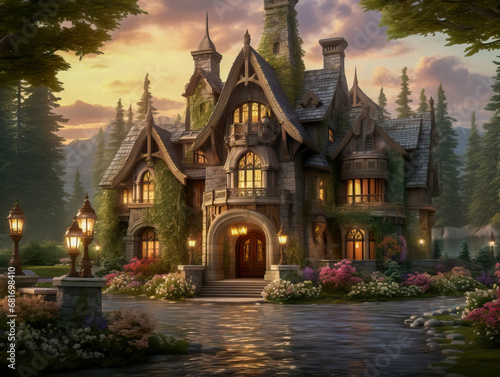Fairy tale mansion