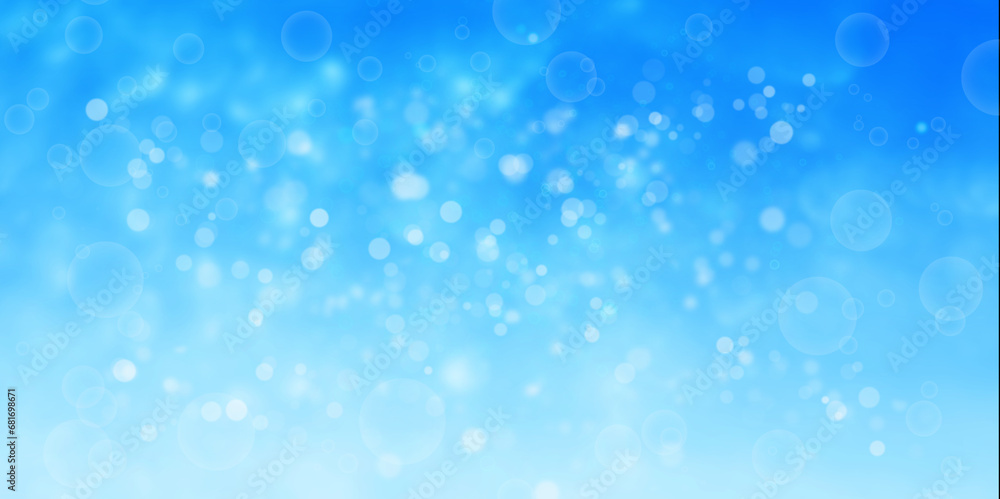 Tło zimowe, Nowy Rok, graficzny efekt bokeh Tło zimowe, Nowy Rok, graficzny efekt bokeh