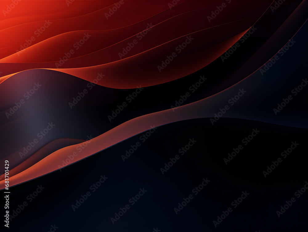 Abstract technology futuristic glowing curved line on dark blue background, Abstract flow gradient background, ai generated photo Abstract technology futuristic glowing curved line on dark blue background, Abstract flow gradient background, ai generated photo