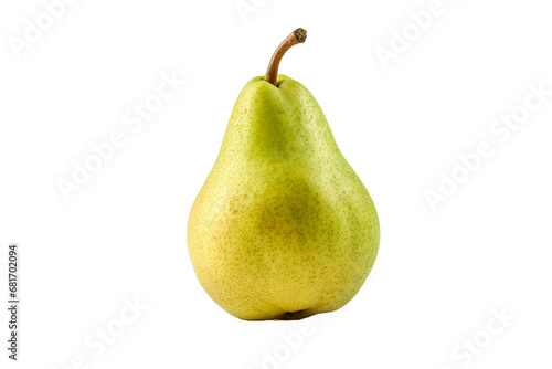 pear isolated on transparent background - Generative AI