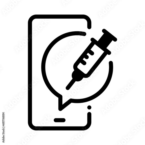 Vaccine time alert. Immunization time reminder application