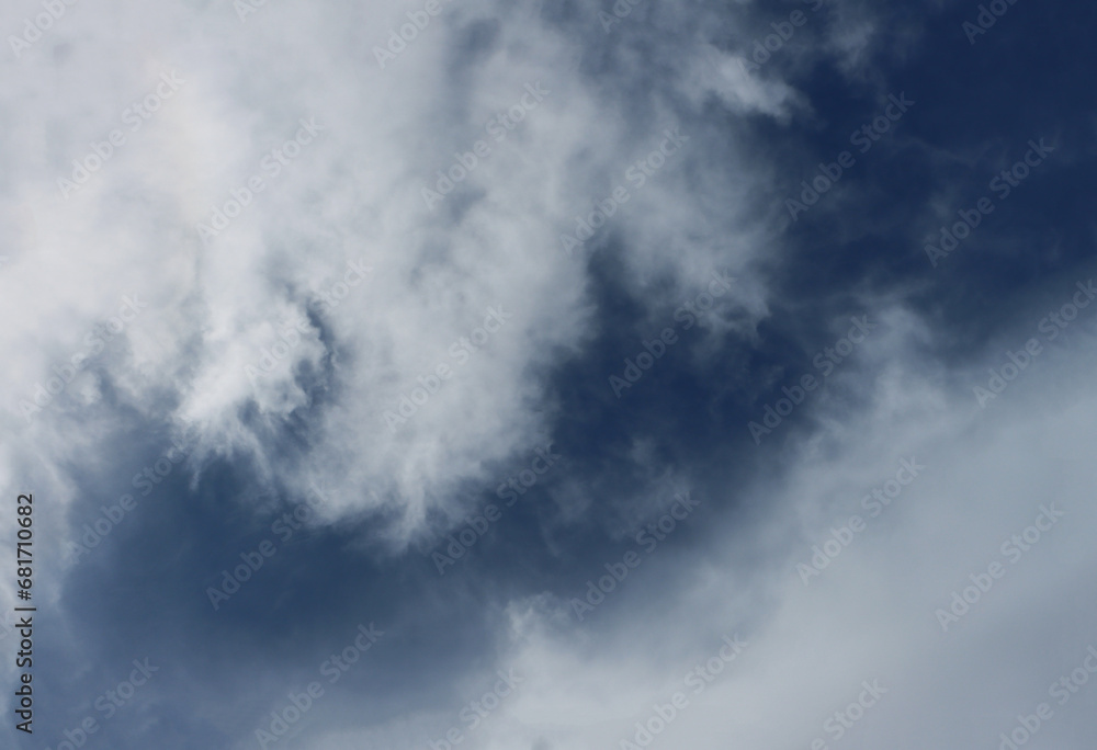 Abstract background from cirrus clouds.