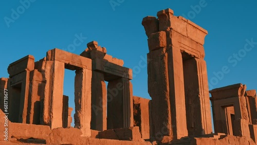 Persepolis was the ceremonial capital of the Achaemenid Empire. photo