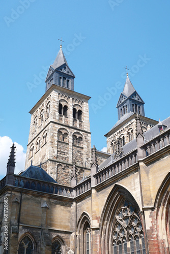 The Basilica of Saint Servatius in Maastricht, Limburg, Netherlands photo