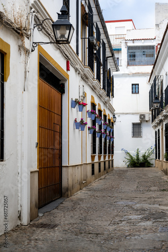 Charming Alley in Cordoba, Spain