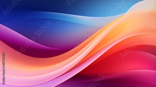 Abstract wallpaper fluid lines dynamic colors smooth colorful unique background