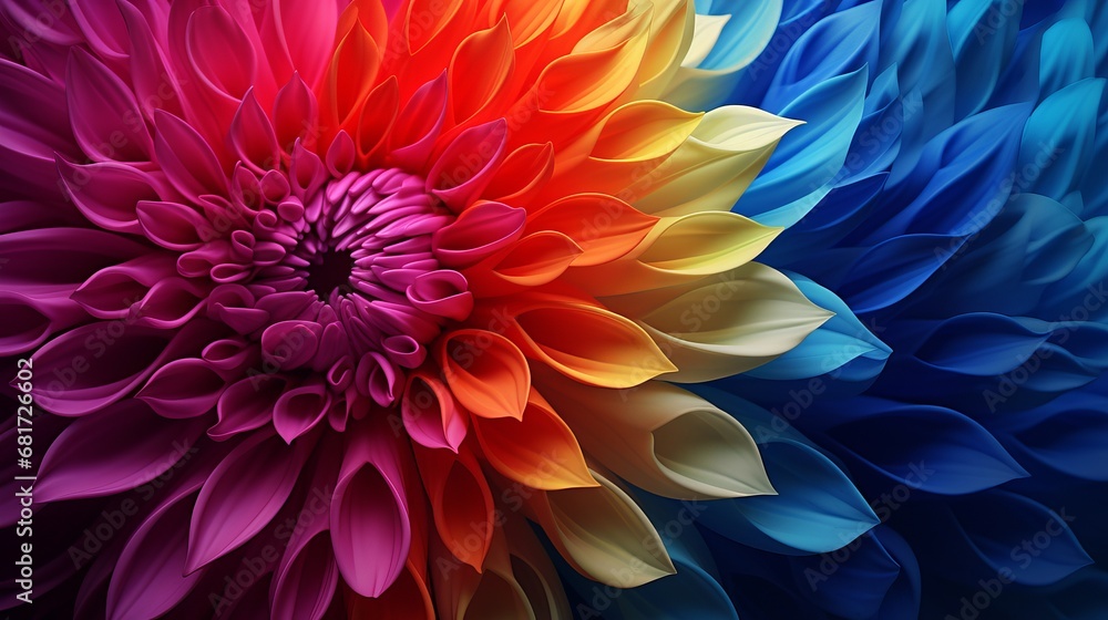 Excellent colorful unique wallpaper 3d rendering Excellent colorful unique wallpaper 3d rendering