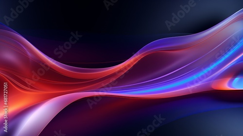A dynamic futuristic theoretical backdrop with wave plans