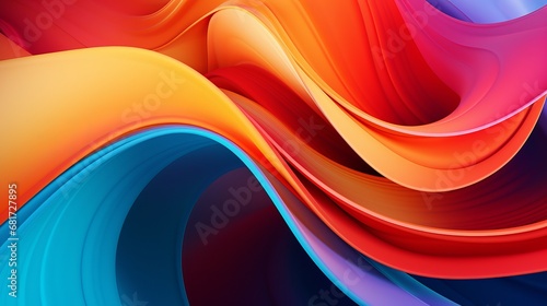 Abstract colorful 4k wallpaper 3d illustration