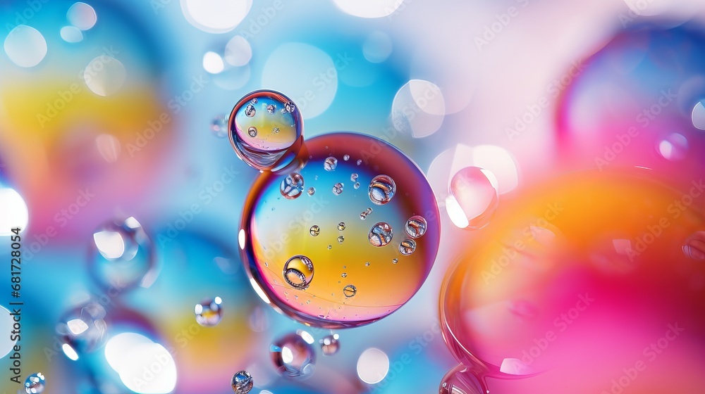 Abstract colorful soap bubble background Abstract colorful soap bubble background
