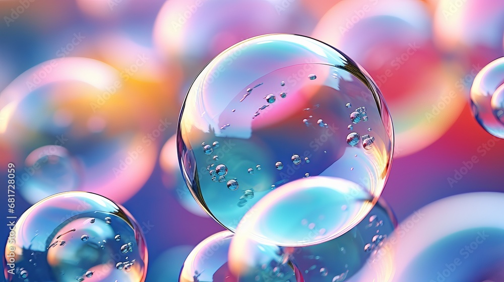 Abstract colorful soap bubble background Abstract colorful soap bubble background