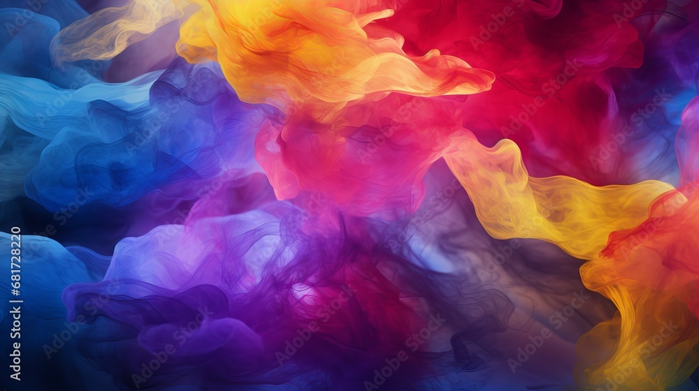 Abstract coloured aquarelle background