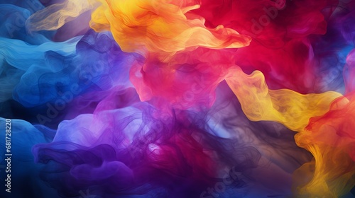 Abstract coloured aquarelle background