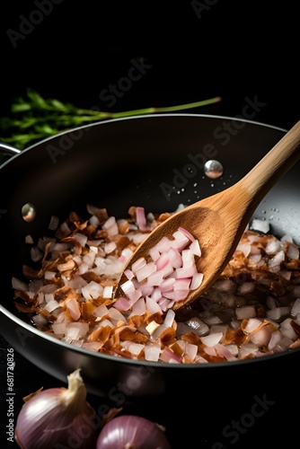 beans in a pan